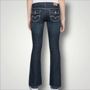 Levi's Girls 715 Bootcut Jeans With Adjustable Waistband New With Tags Size 18